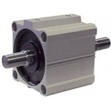 SMC cylinder Basic linear cylinders NCQ2 NC(D)Q2W, Compact Cylinder, Double Acting, Double Rod, Large Bore (125-160)
